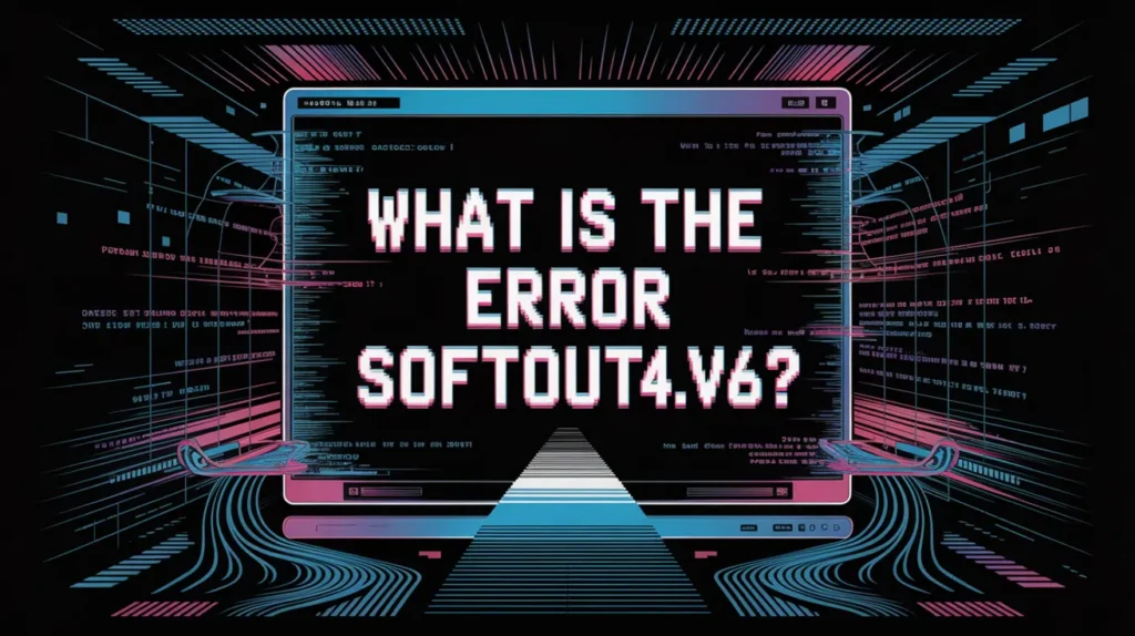 the error softout4.v6